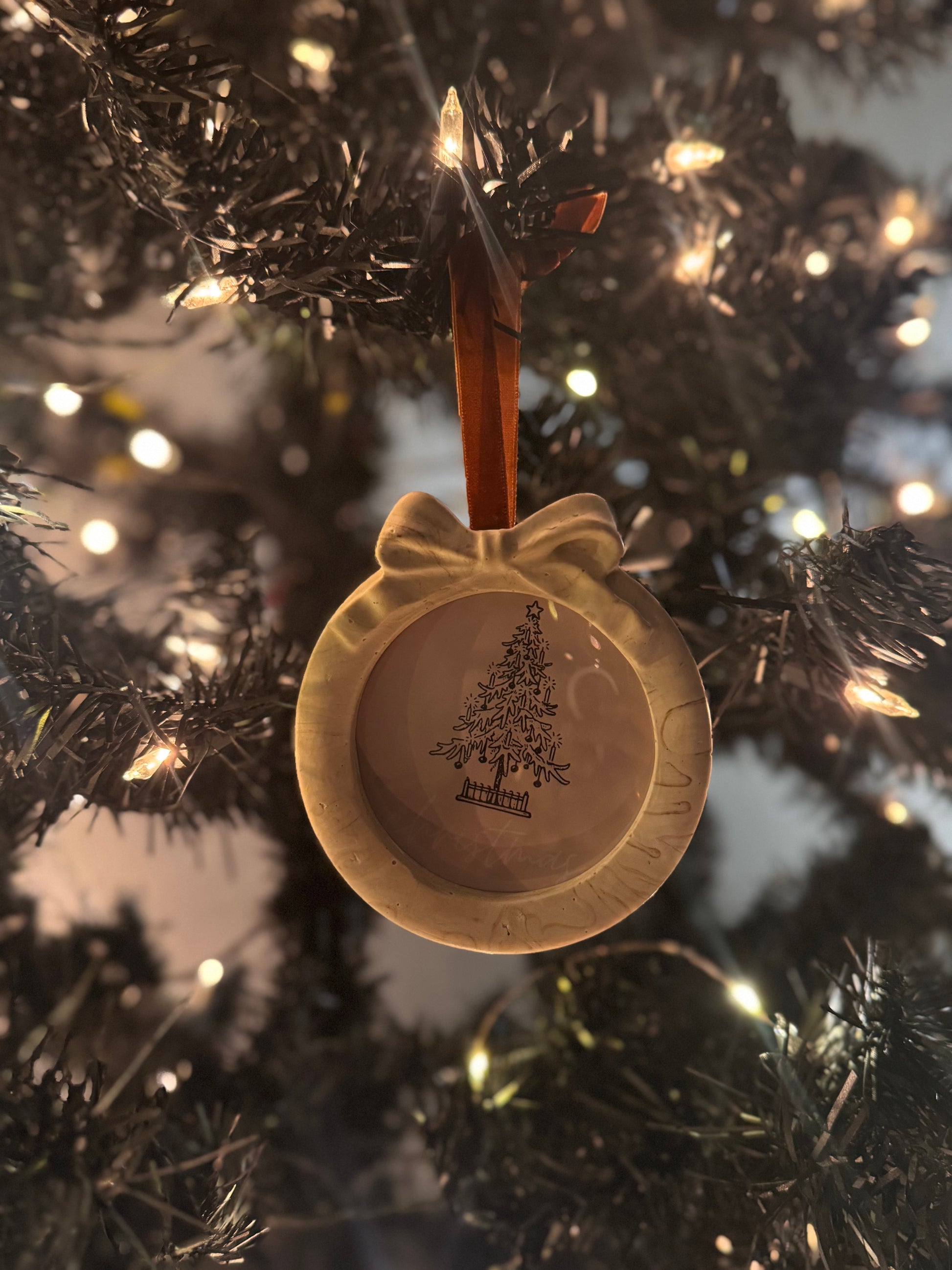Christmas Photo Frame Ornament