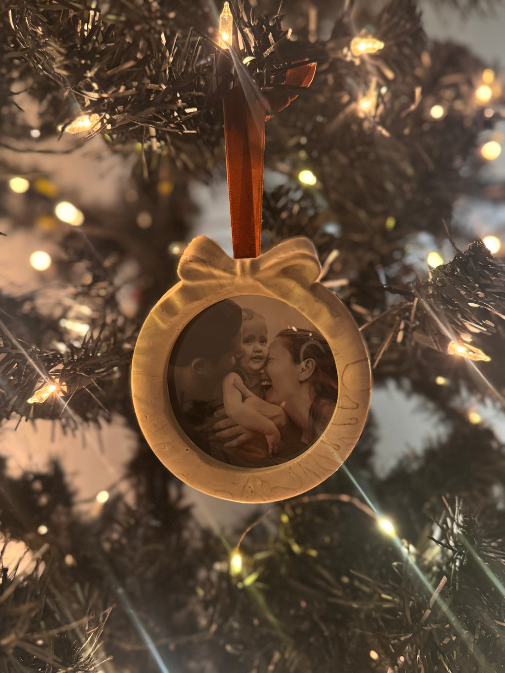 Christmas Photo Frame Ornament