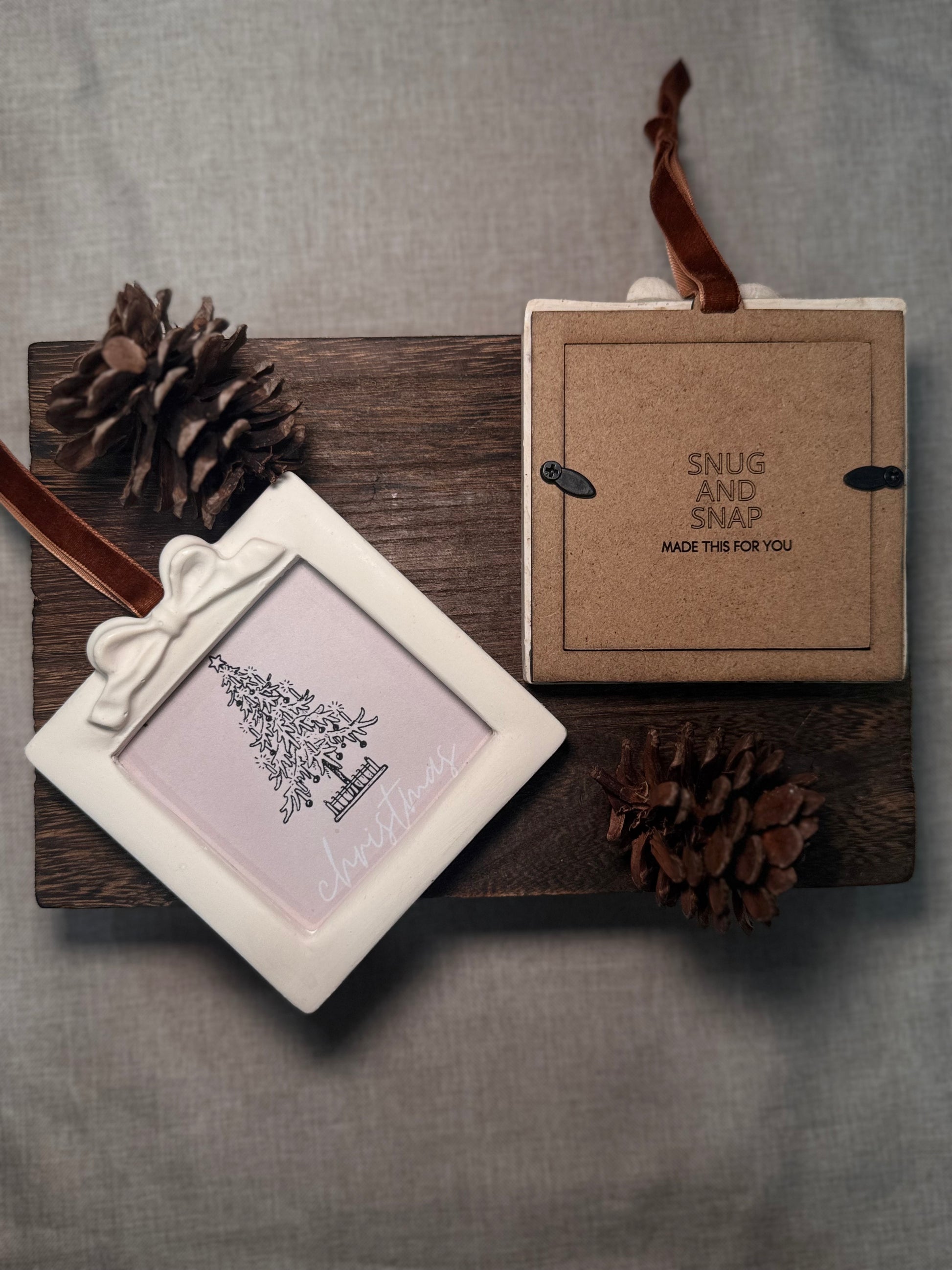 Christmas Photo Frame Ornament