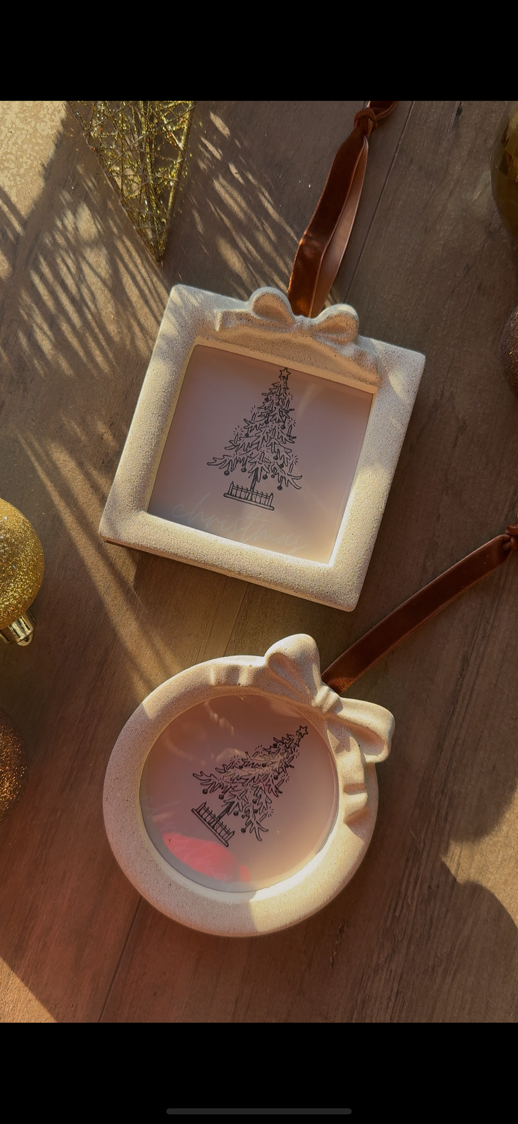 Christmas Photo Frame Ornament