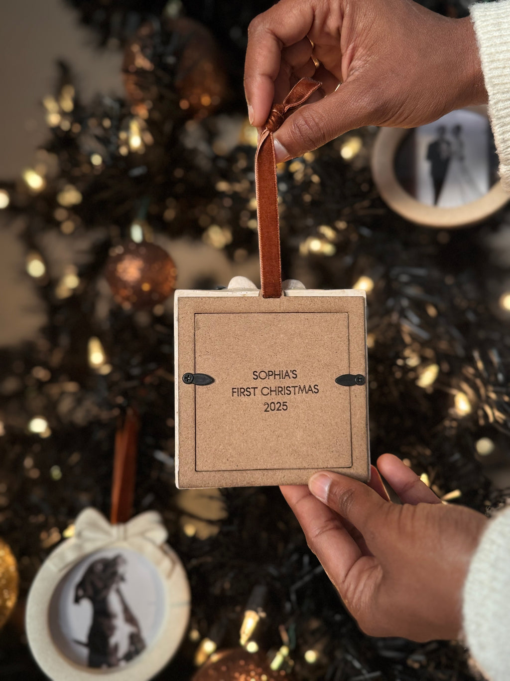 Christmas Photo Frame Ornament